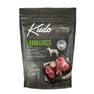 Kudo külmpressitud kuivtoit väikesele koerale Lamb & Rice 3kg