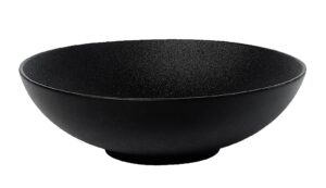 Kauss portselanist madal must matt Ø17cm