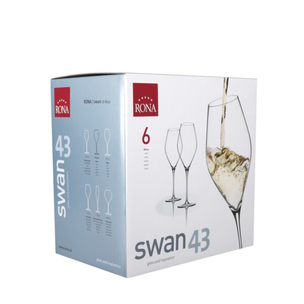 Veiniklaas Swan 430ml 6tk