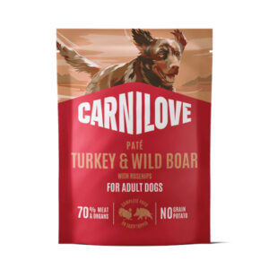 Carnilove märgtoit koerale Turkey & Wild Boar 300g