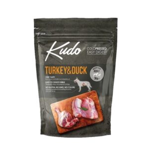 Kudo külmpressitud kuivtoit koerale Turkey & Duck 3kg