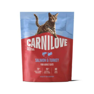 Carnilove kuivtoit kassile Active Salmon & Turkey 0,4kg