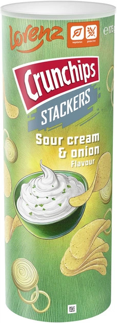 Kartulikrõpsud hapukoore ja sibulaga 175g