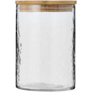 Klaaspurk puidust kaanega Ø14×20,5cm