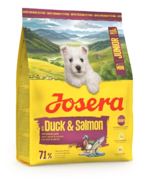 Josera kuivtoit korale Mini Junior Duck&Salmon 900g