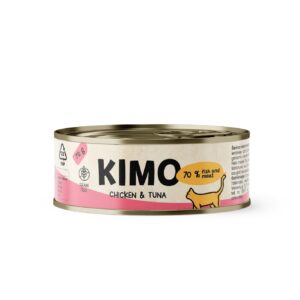Kimo märgtoit kassile Chicken & Tuna 70g