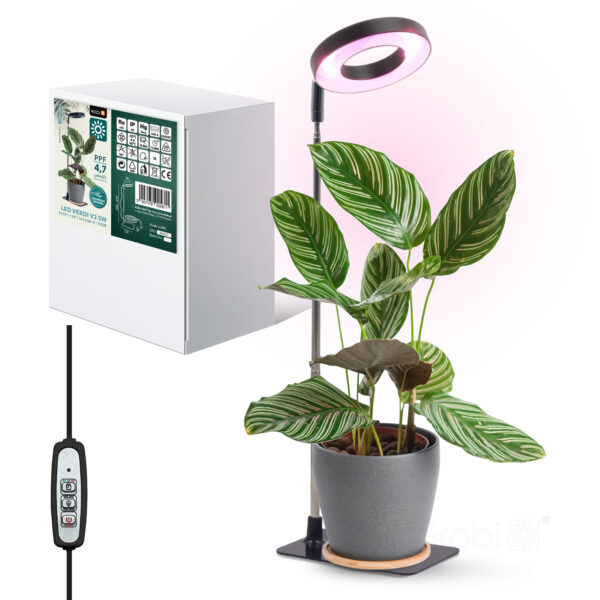 Taimelamp Verdi V2 LED 5W teleskoop must
