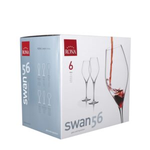 Veiniklaas Swan 560ml 6tk