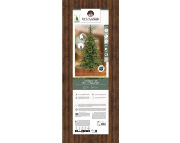 Kunstkuust Grandis roheline LED tuledega 180cm