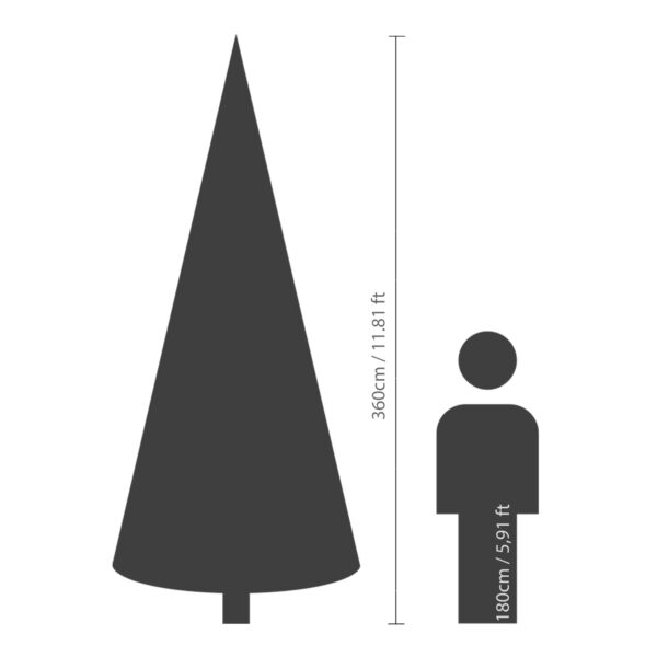 Kunstkuusk Grandis roheline 360cm