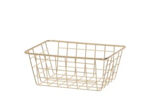 Säilituskorv Nova kuldne 20,5×15,5x h8cm