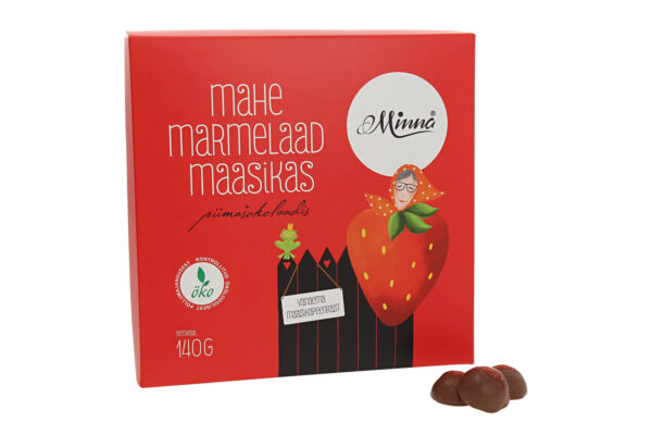 Marmelaad Maasikas piimašokolaadis 140g