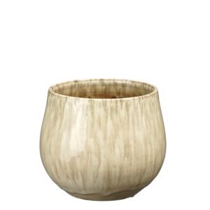 Lillepott Amalia Ø19x h15,5cm beež