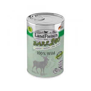 LandFleisch märgtoit koerale Wild 100% metslooma 400g