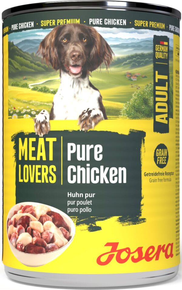 Josera konserv koerale Meat Lovers Pure Chicken 800g
