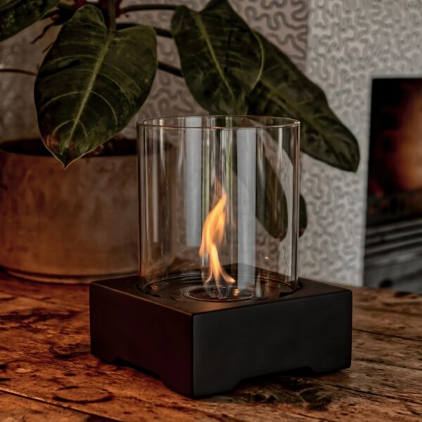 Tenderflame Jasmin Natural Concrete lauakamin must 23,5×23,5× h35cm