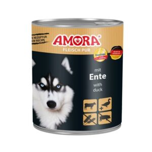 Amora märgtoit koerale Ente veise – pardi 800g