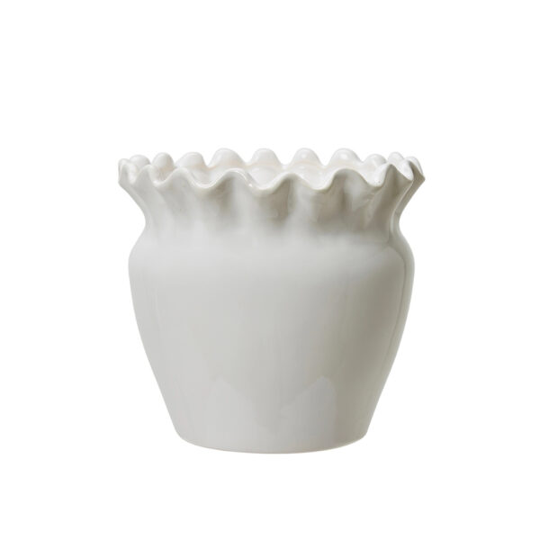 Lillepott Evelina Ø17x h16cm valge