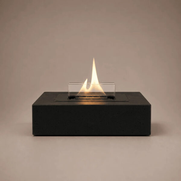 Tenderflame Daisy Natura Concrete lauakamin must 30x22,5x h11cm