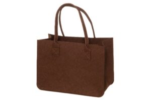 Korv sangadega vildist pruun 38cm