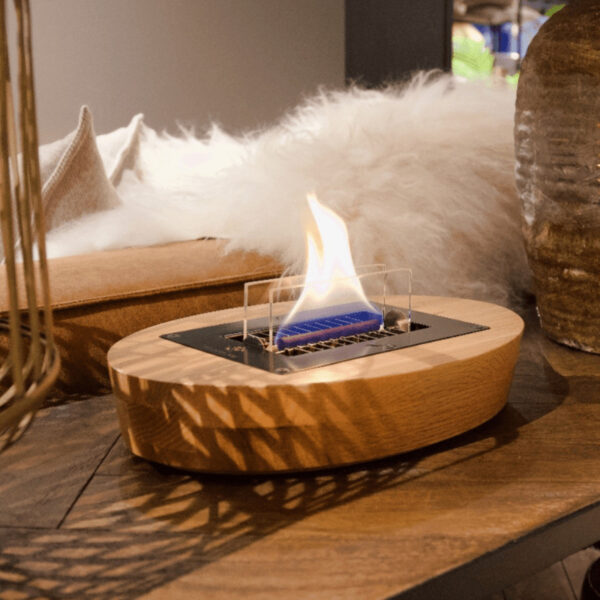 Tenderflame Carnation Natural Oak lauakamin 33x22x h11cm