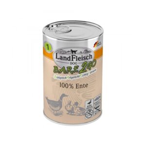 LandFleisch märgtoit koerale Ente 100% pardi 400g