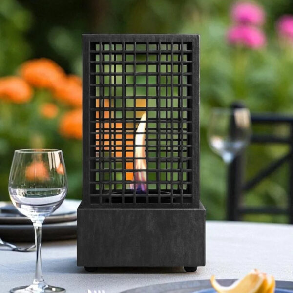 Tenderflame Agni 18 lauakamin must 18,5x18,5x h36,5cm