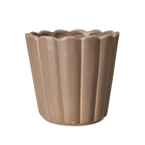 Lillepott Edna Ø17x h15cm beež
