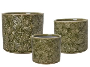 Lillepott Maeve Ø17x h15cm roheline
