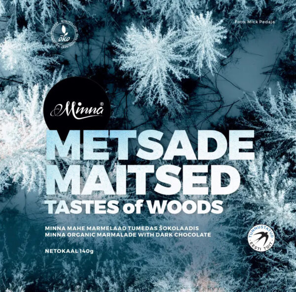 Marmelaad Metsade Maitsed tumedas šokolaadis 140g