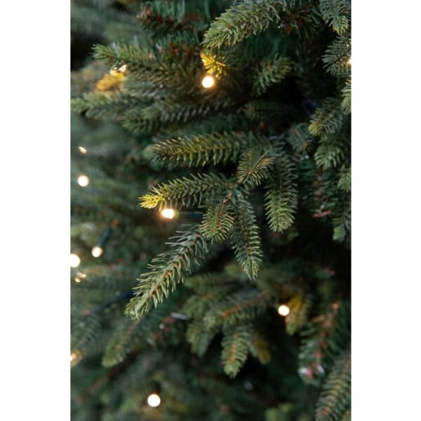 Kunstkuusk Harrison Slim roheline Led tuledega 185cm