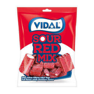 Kummikommid Sour Red Mix 90g