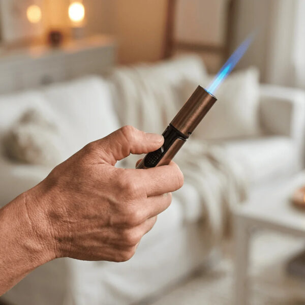Tenderflame Pen Torch täidetav gaasisüütaja pronks