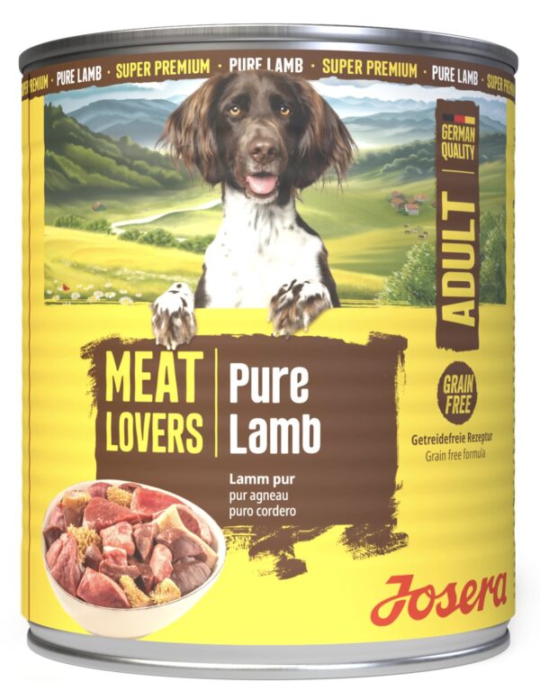 Josera konserv koerale Meat Lovers Pure Lamb 800g