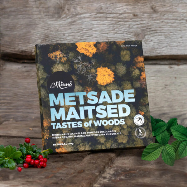 Marmelaad Metsade Maitsed tumedas šokolaadis 140g