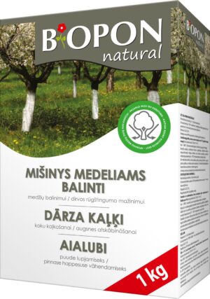 Biopon aialubi puutüvede valgendamiseks 1kg