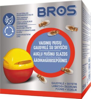 Bros puuviljakärbse püünis vedelikuga