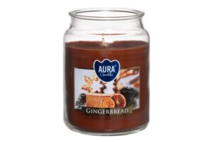 Lõhnaküünal klaaspurgis Gingerbread 100h 990g