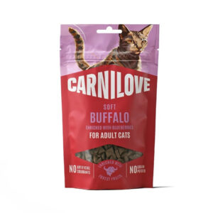 Carnilove maius kassile Buffalo with Blueberries 50g