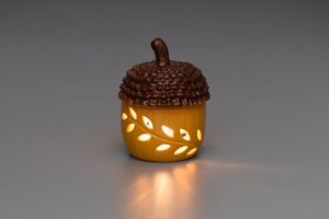 Valgusdekoratsioon keraamiline tõru LED 14,5cm
