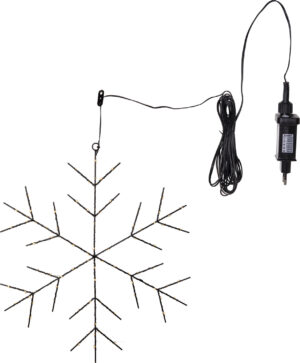 Valgusdekoratsioon Niva lumehelves 88 LED Ø56cm