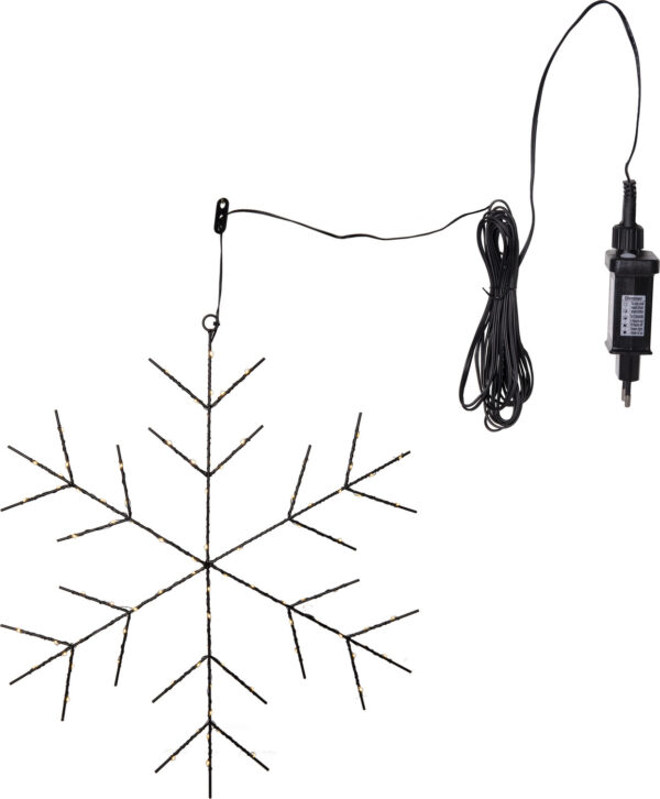 Valgusdekoratsioon Niva lumehelves 88 LED Ø56cm