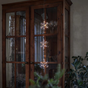 Valgusdekoratsioon Stina lumehelvestega 44 LED 58cm