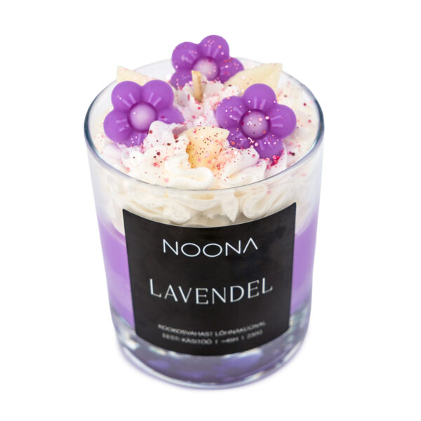 Lõhnaküünal Noona Lavendel 45h 230g