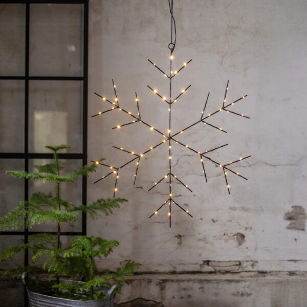 Valgusdekoratsioon Niva lumehelves 88 LED Ø56cm