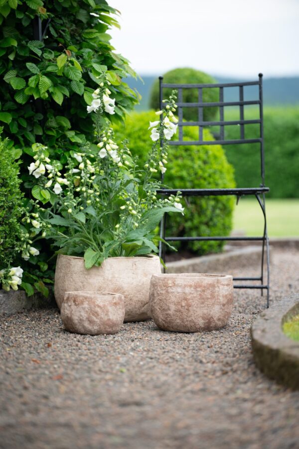 Savipott Boel madal L Ø37x h22cm terrakota