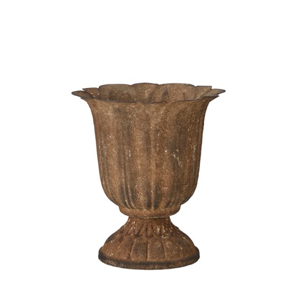 Lillepott Freja S Ø12x h13cm rooste
