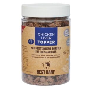Best Barf külmkuivatatud maius lemmikule kana maksa topper 100g