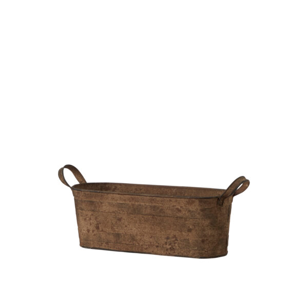 Lillepott sangadega Ragna S 37x11x h11cm rooste