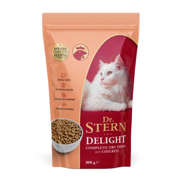 Dr.Stern kuivtoit kassile Premium kanaliha 800g